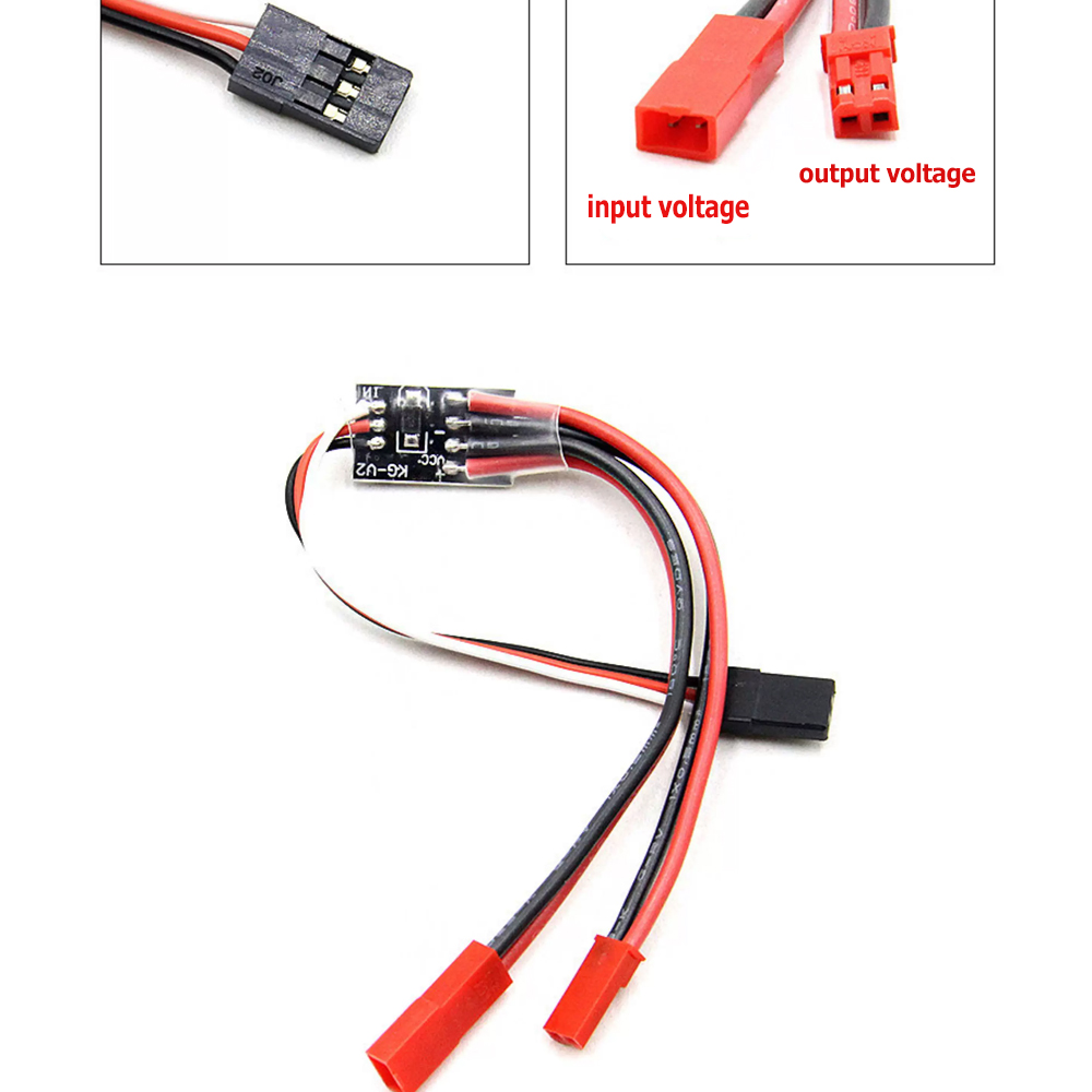 Drone Battery Adapter - 2-20A High Current Remote Control Electronic