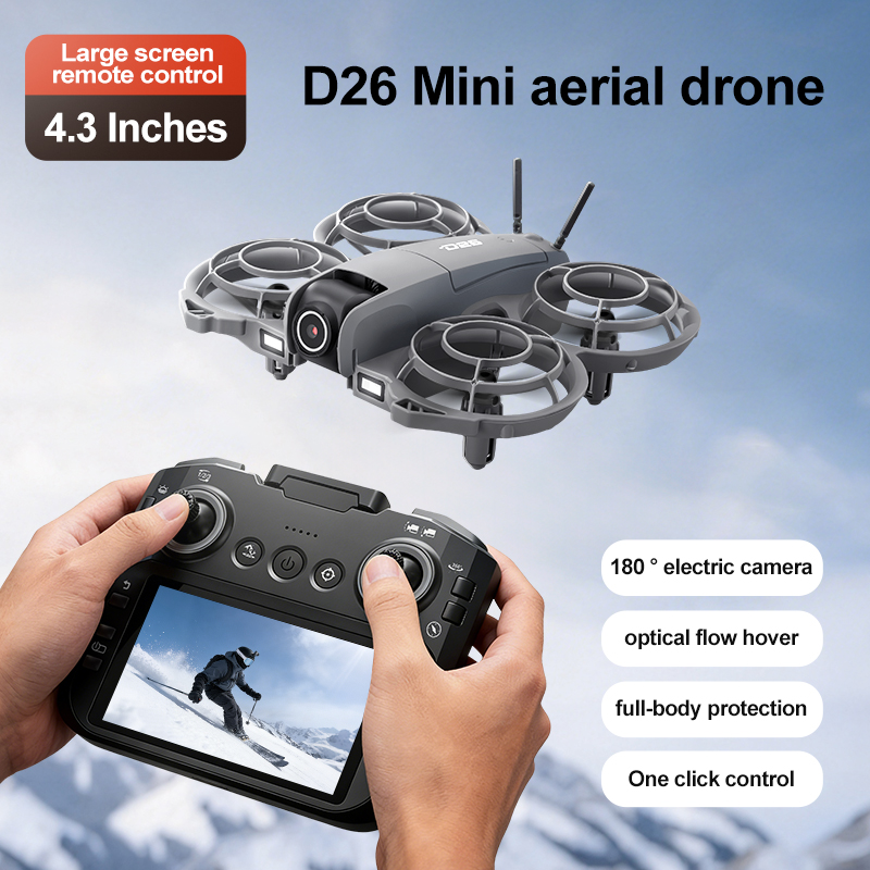 D26 Drone 4K Aerial HD 180° Ca - огляд і ціна Drone Battery Adapter