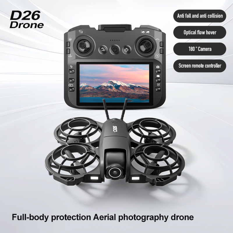 D26 Drone 4K Aerial HD 180° Ca - огляд і ціна Drone Battery Adapter